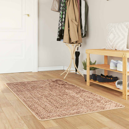 Runner Tappeto MARSA Giallo 80 x 150 cm Poliestere e PVC | homemem39