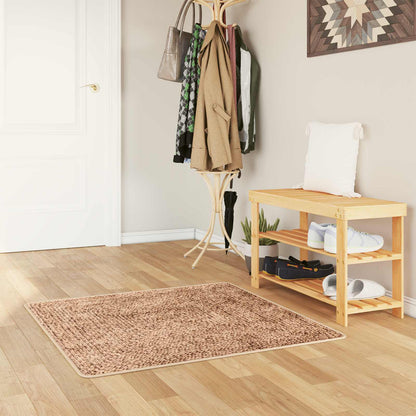 Runner Tappeto MARSA Giallo 100 x 100 cm Poliestere e PVC | homemem39