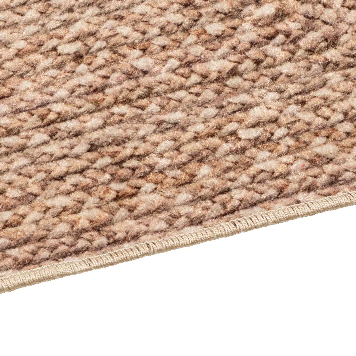 Runner Tappeto MARSA Giallo 100 x 300 cm Poliestere e PVC | homemem39