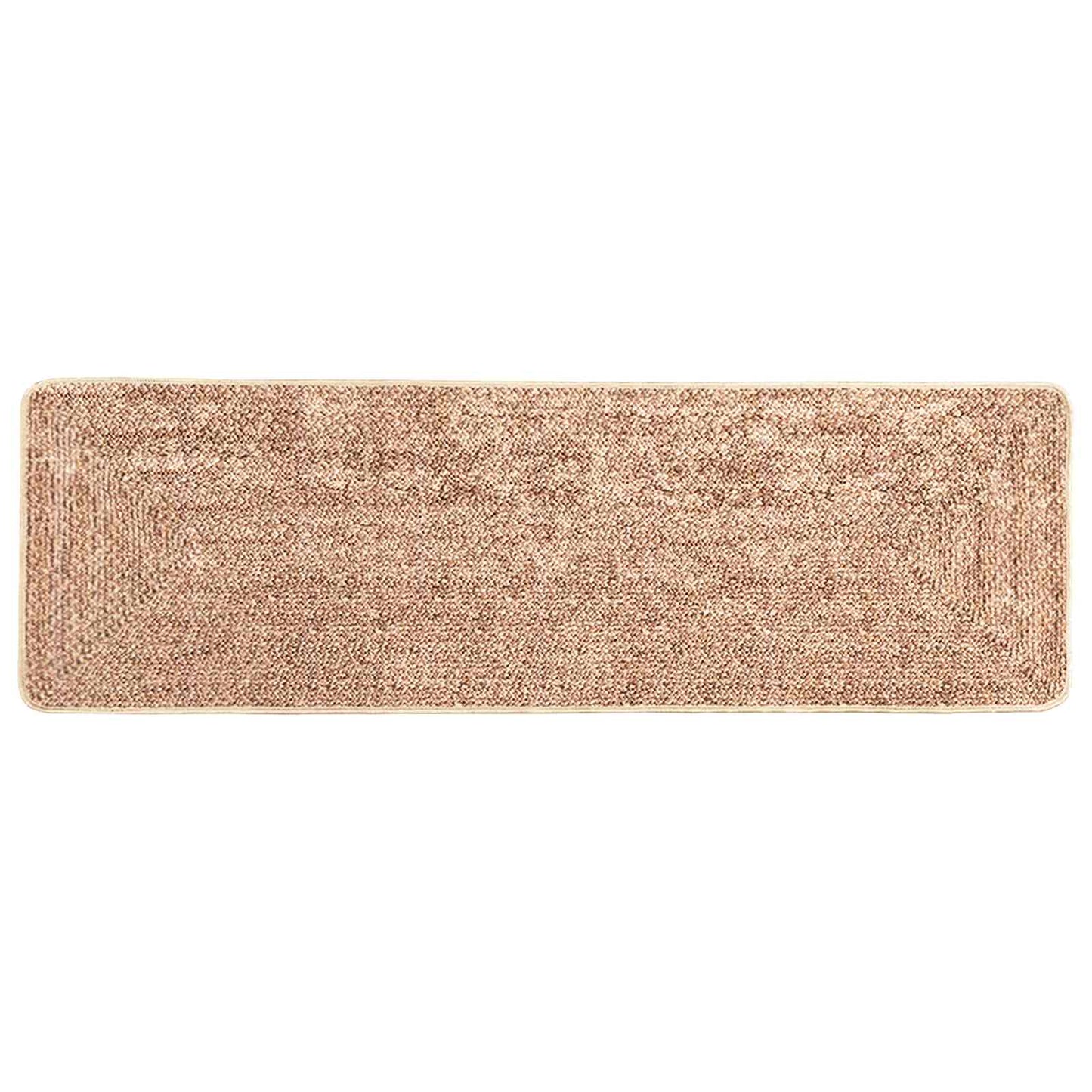Runner Tappeto MARSA Giallo 100 x 300 cm Poliestere e PVC | homemem39