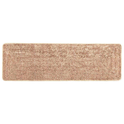 Runner Tappeto MARSA Giallo 100 x 300 cm Poliestere e PVC | homemem39