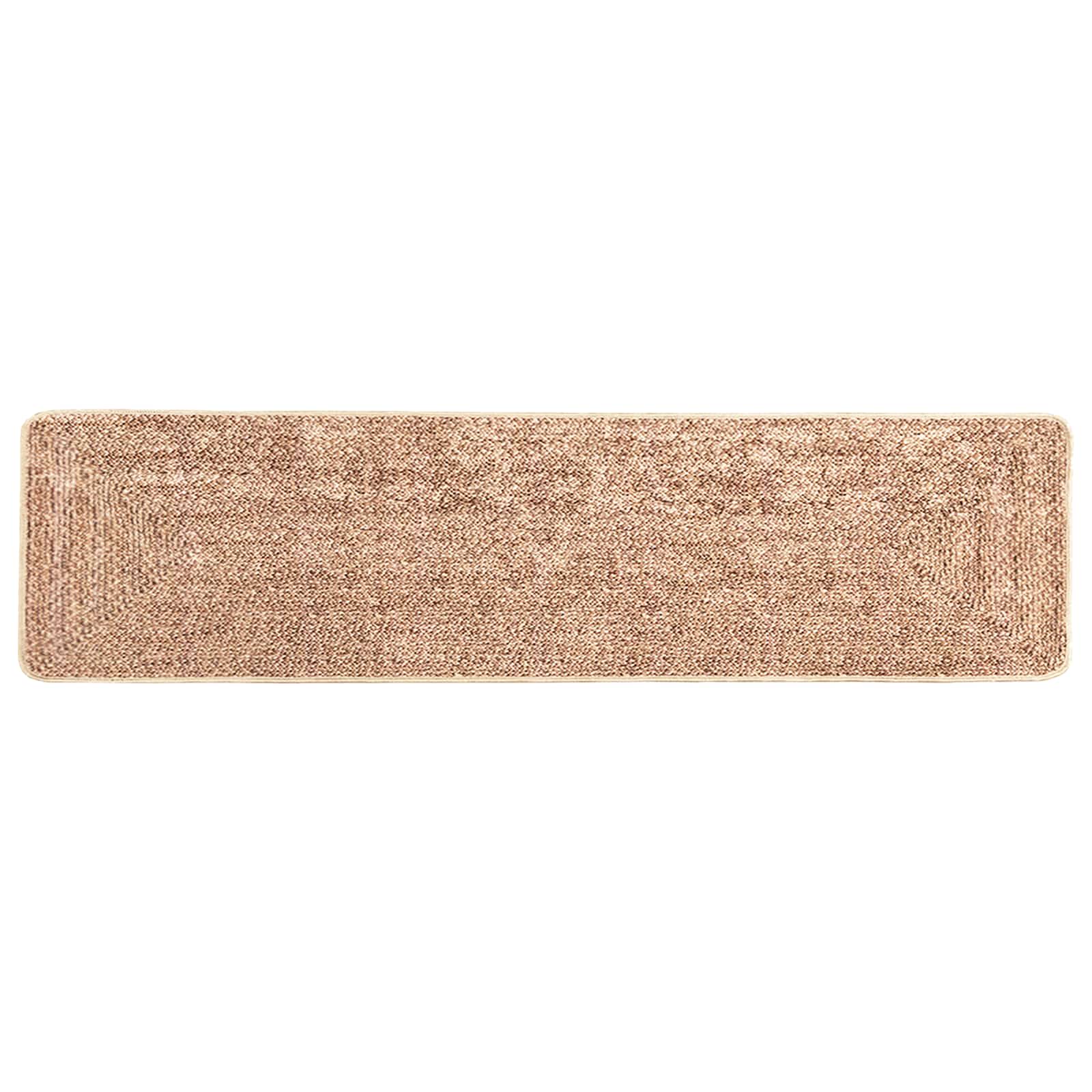Runner Tappeto MARSA Giallo 100 x 450 cm Poliestere e PVC | homemem39