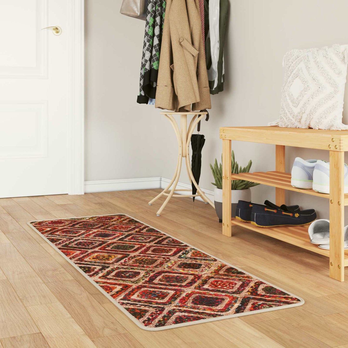 Runner Tappeto MARSA Multicolore 50 x 200 cm Poliestere e PVC