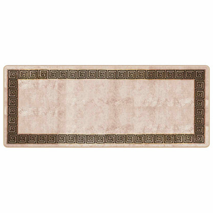 Runner Tappeto MARSA Nero 80 x 200 cm Poliestere e PVC | homemem39