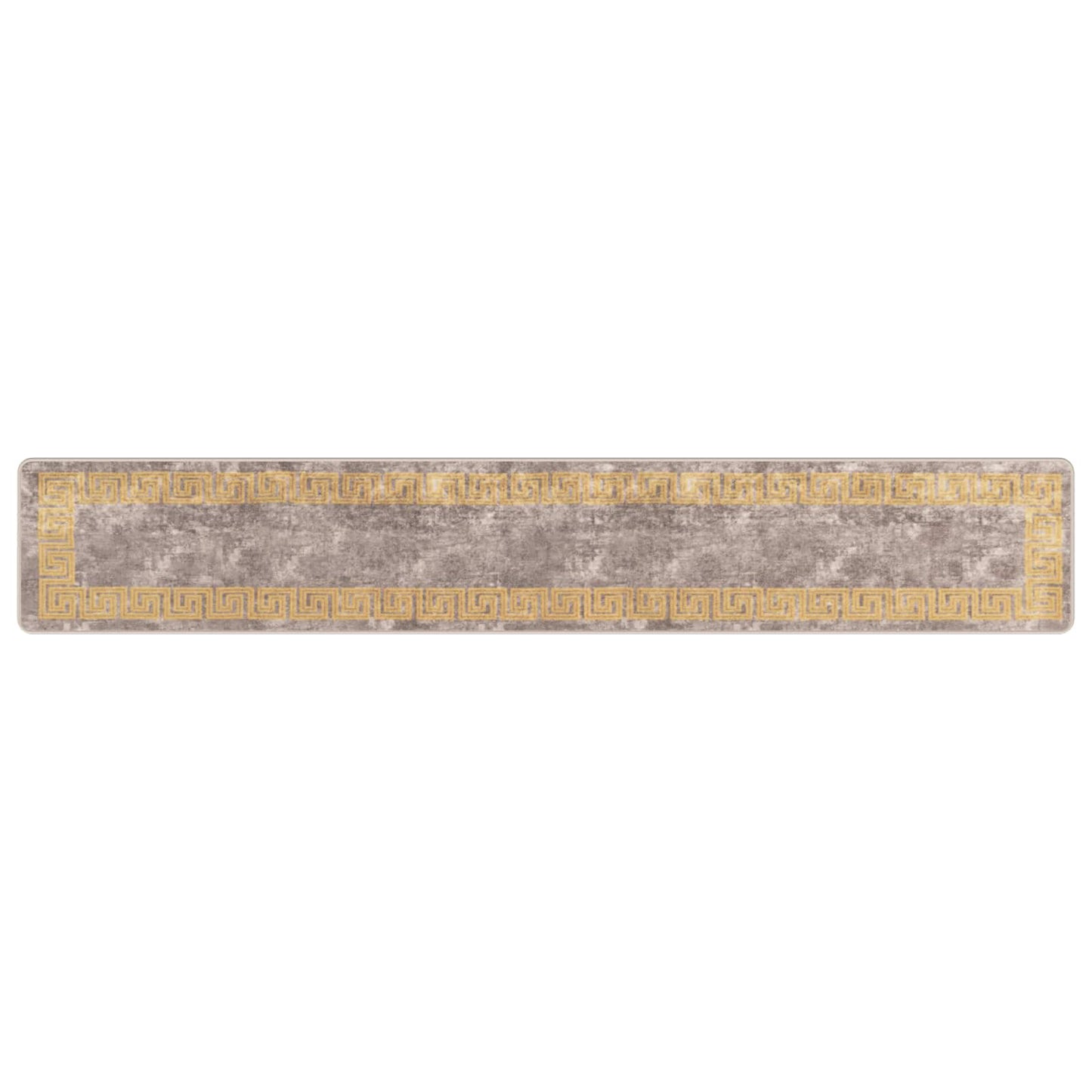 Runner Tappeto MARSA Grigio 50 x 300 cm Poliestere e PVC | homemem39