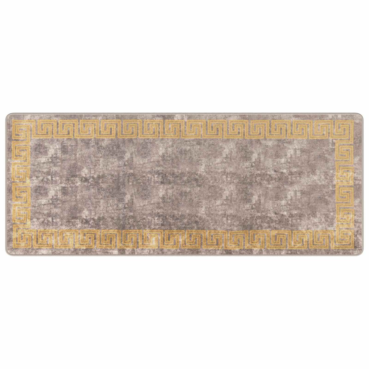 Runner Tappeto MARSA Grigio 80 x 200 cm Poliestere e PVC | homemem39