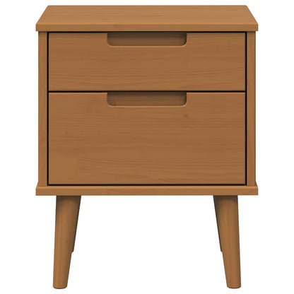 Armadio da Notte con cassetto Caramello 40 x 35 x 48 cm | homemem39