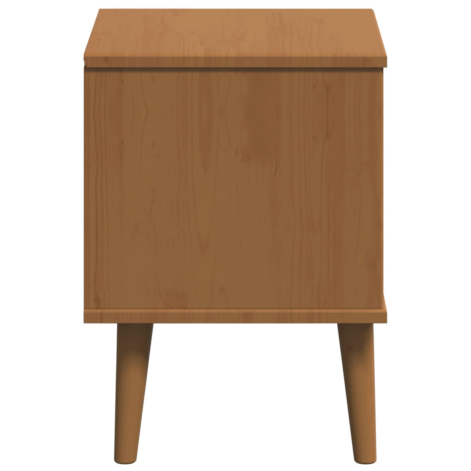 Armadio da Notte con cassetto Caramello 40 x 35 x 48 cm | homemem39