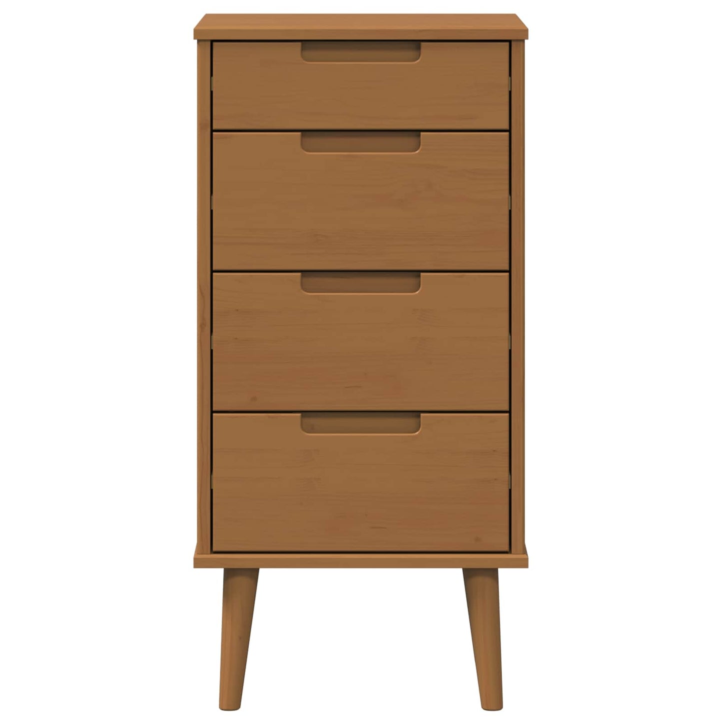 Cassettiera MOLDE Caramello 40 x 35 x 82 cm | homemem39
