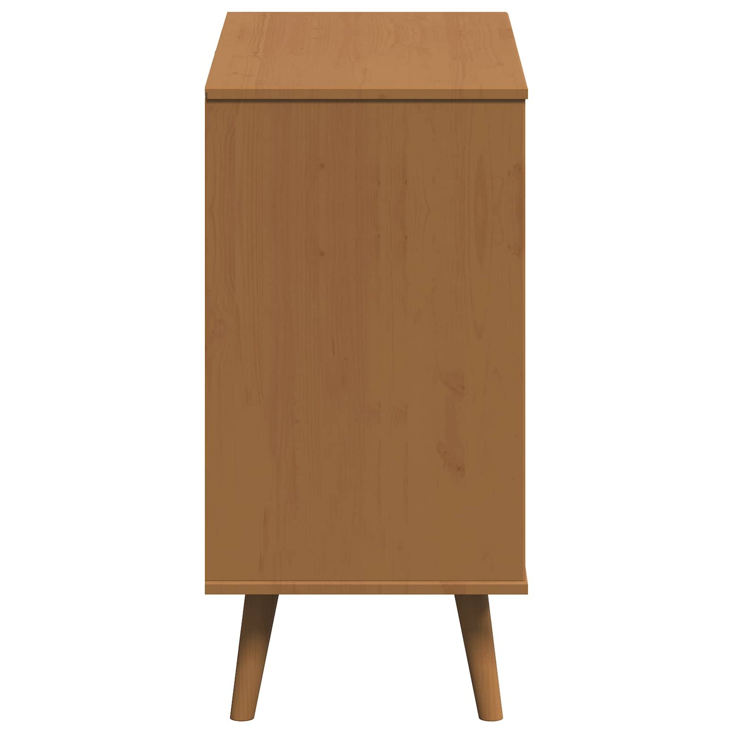 Cassettiera MOLDE Caramello 80 x 40 x 80 cm | homemem39