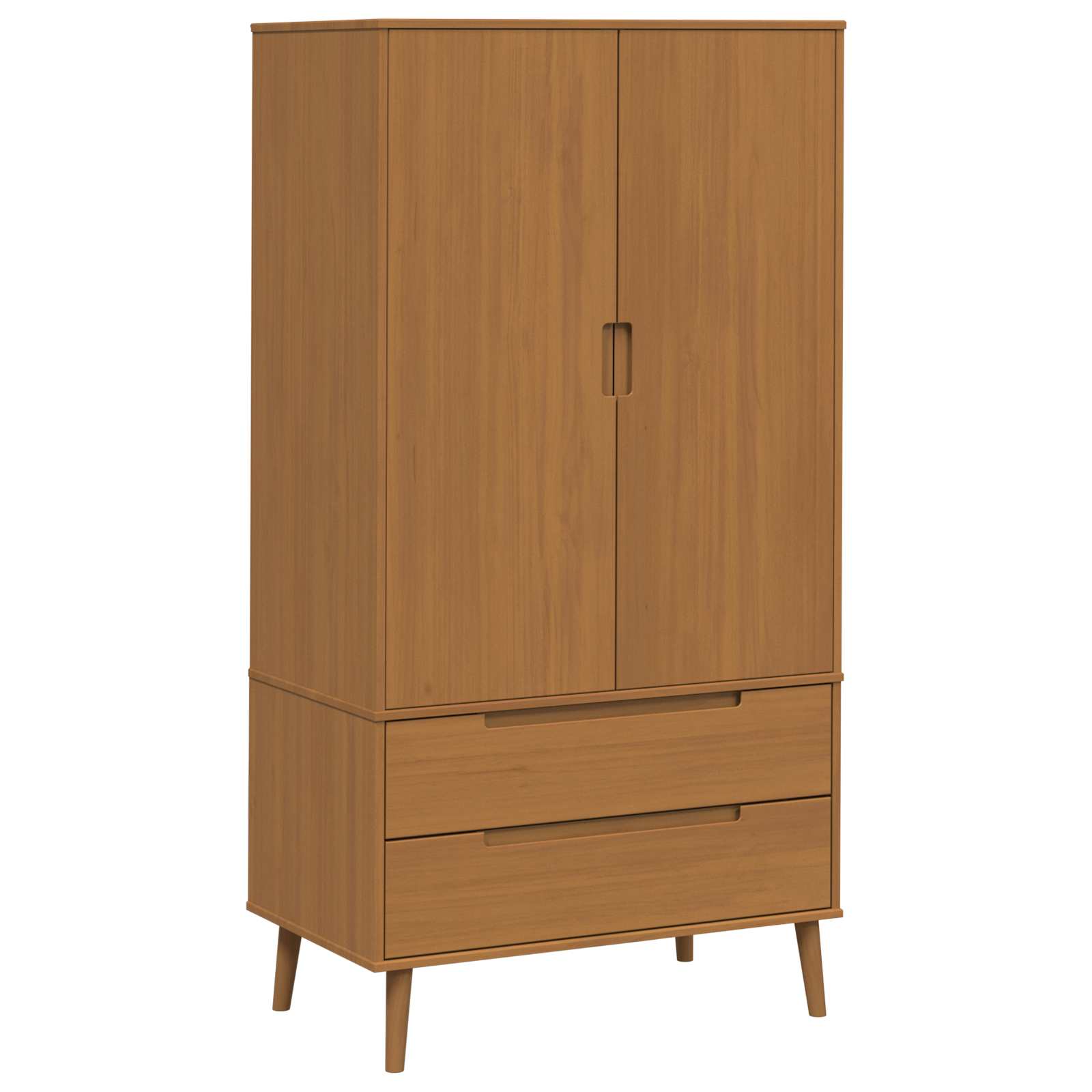 Guardaroba MOLDE Caramello 90 x 55 x 175 cm | homemem39