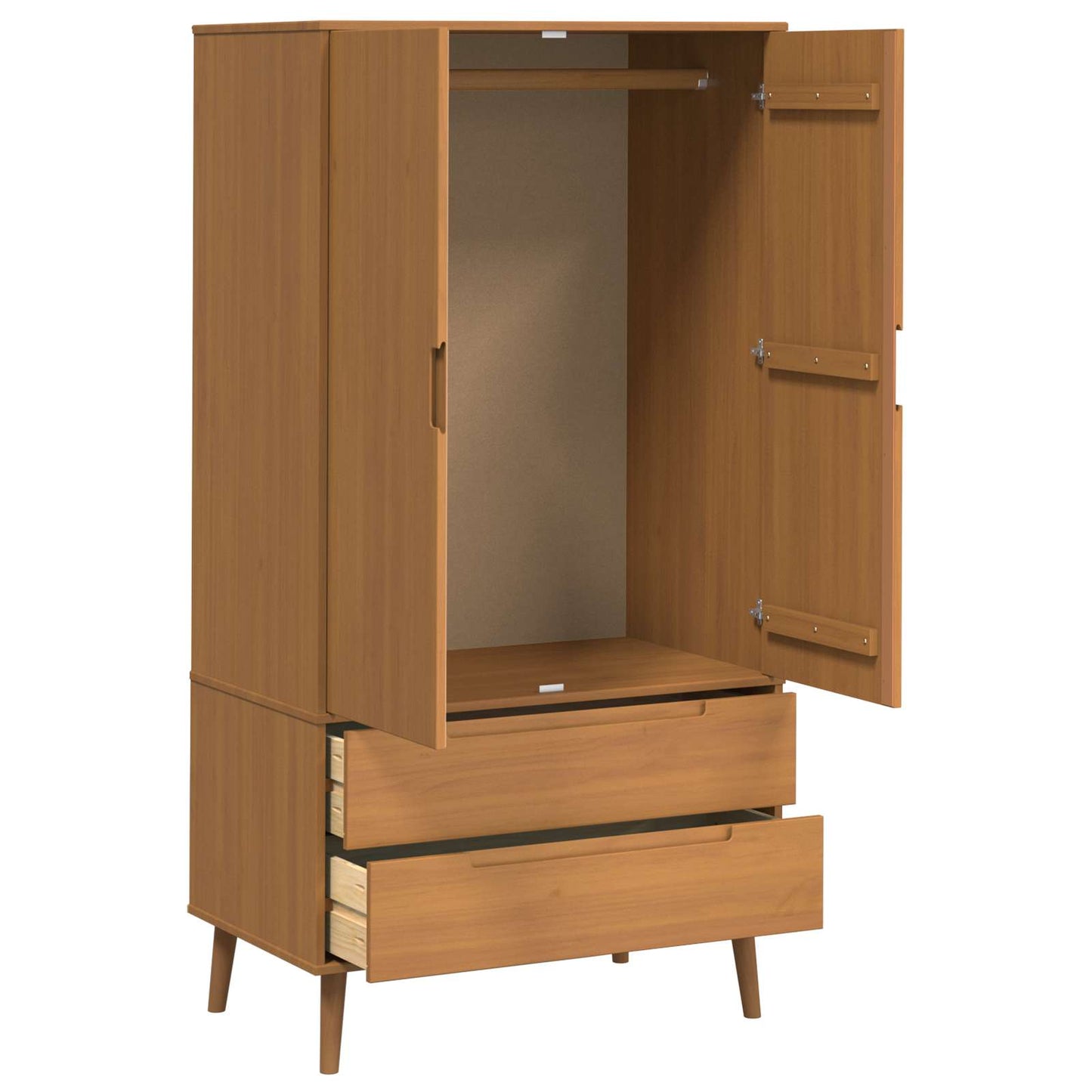 Guardaroba MOLDE Caramello 90 x 55 x 175 cm | homemem39