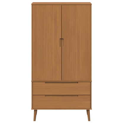 Guardaroba MOLDE Caramello 90 x 55 x 175 cm | homemem39