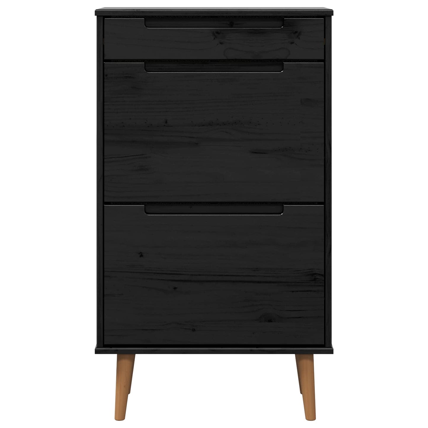 Mobile per scarpe MOLDE 59,5 x 35 x 103 cm Nero | homemem39