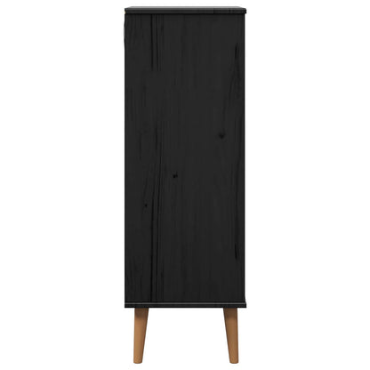 Mobile per scarpe MOLDE 59,5 x 35 x 103 cm Nero | homemem39
