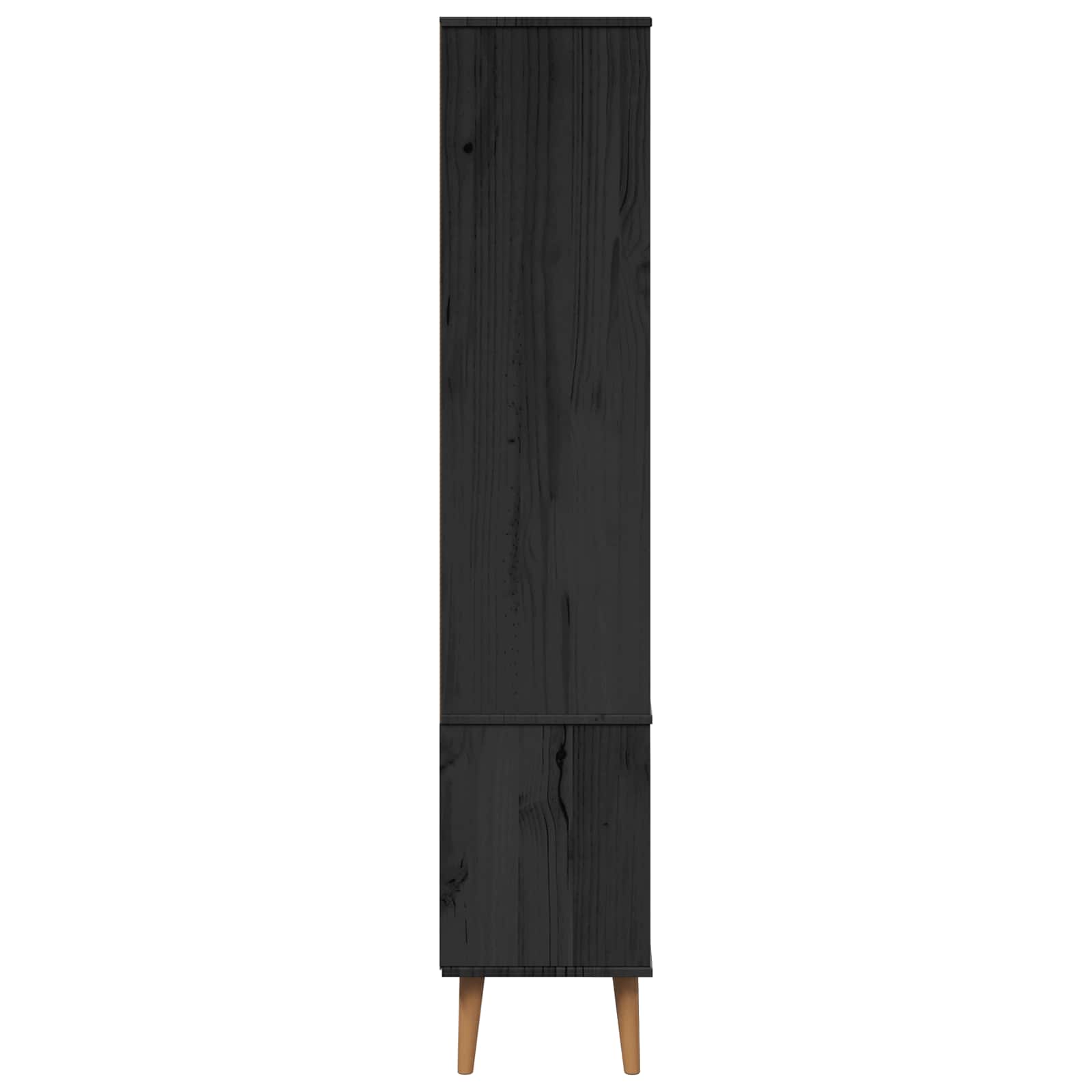 Armadio in Vetro Nero 90 x 35 x 175 cm | homemem39