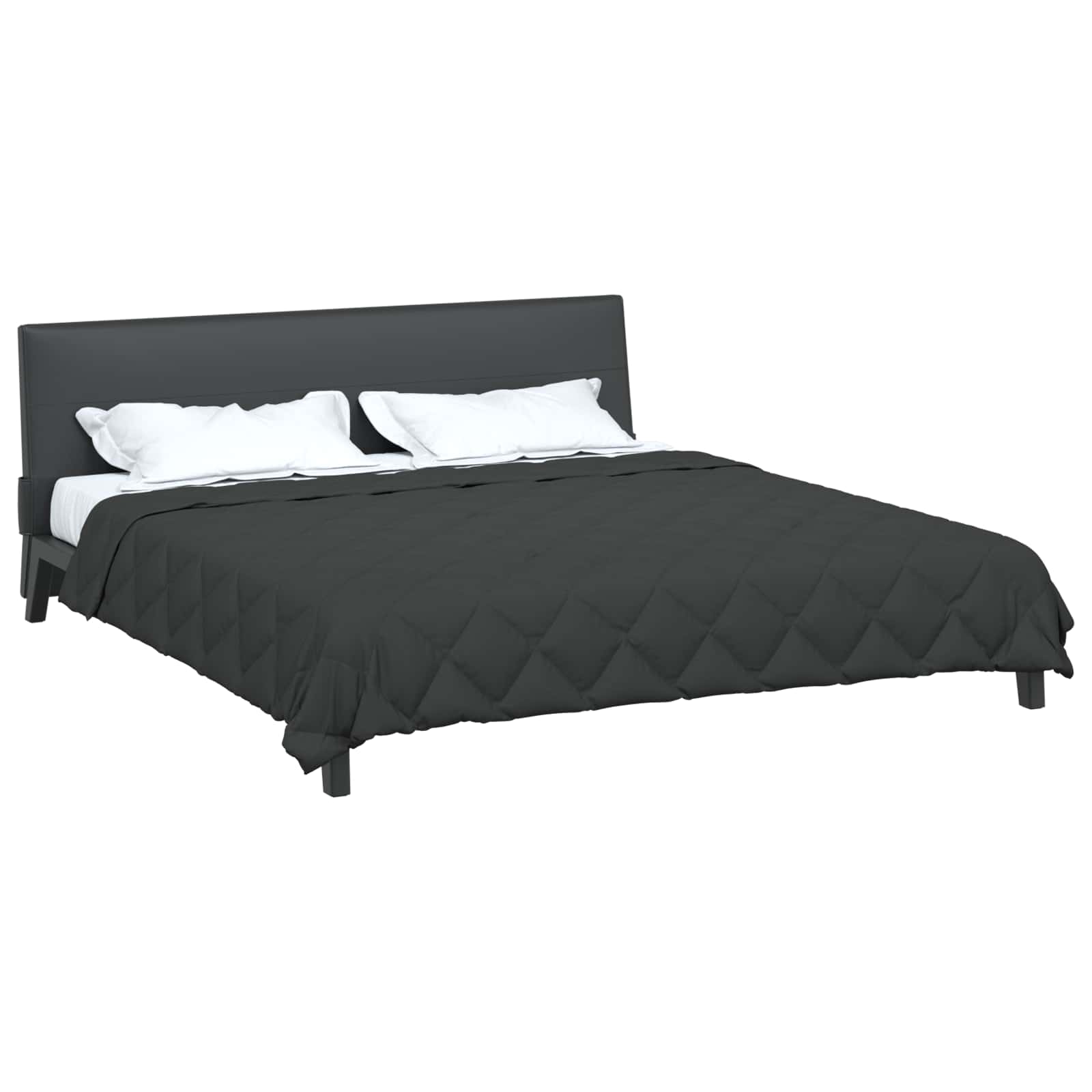 Duvet Estivo Antracite 220 x 240 cm Microfibra | homemem39