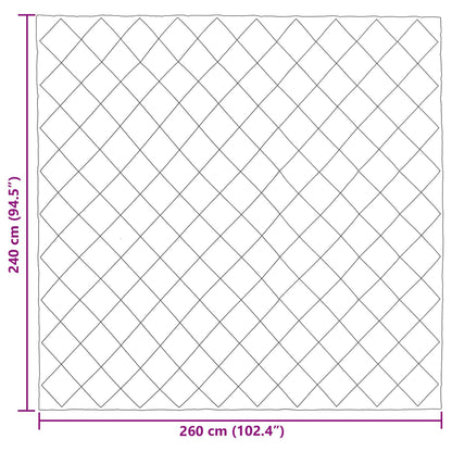 Duvet Estivo Verde 240 x 260 cm Microfibra