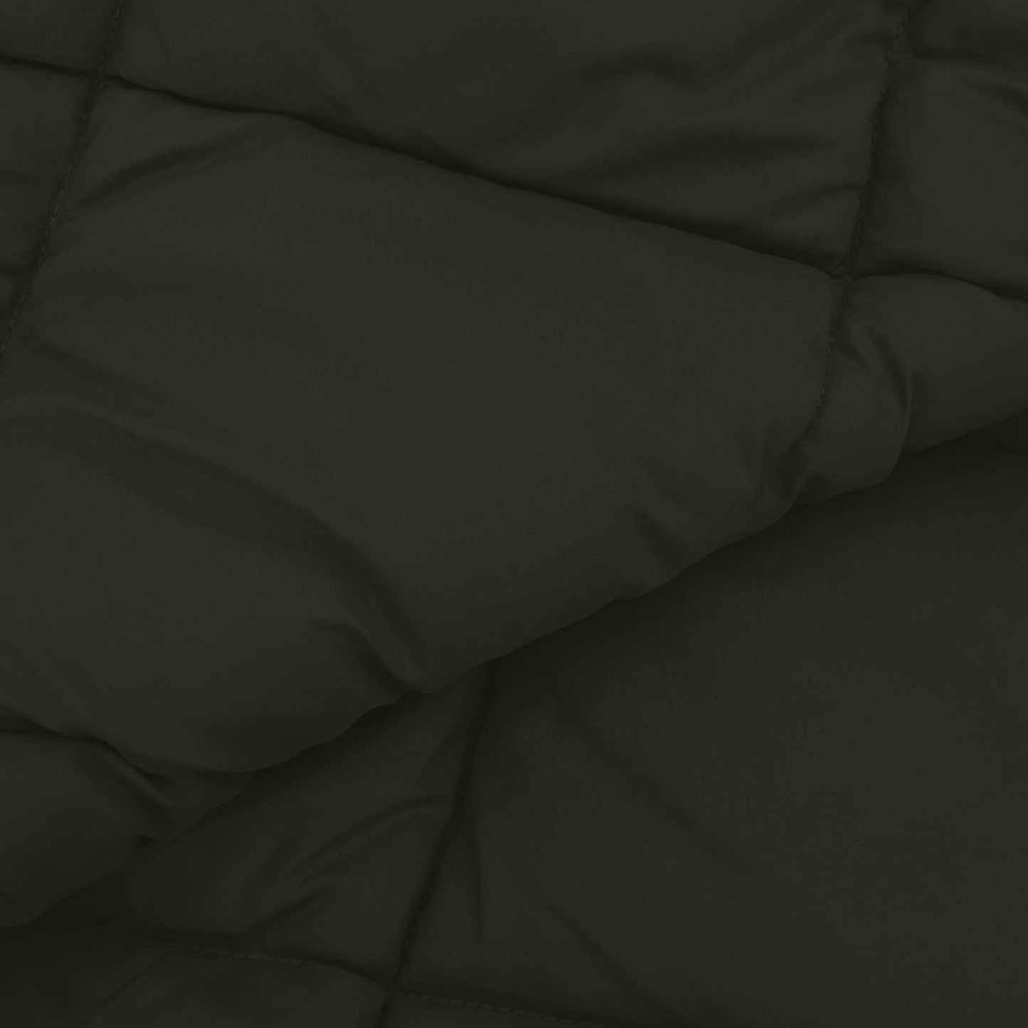 Duvet Estivo Nero 220 x 135 cm Microfibra