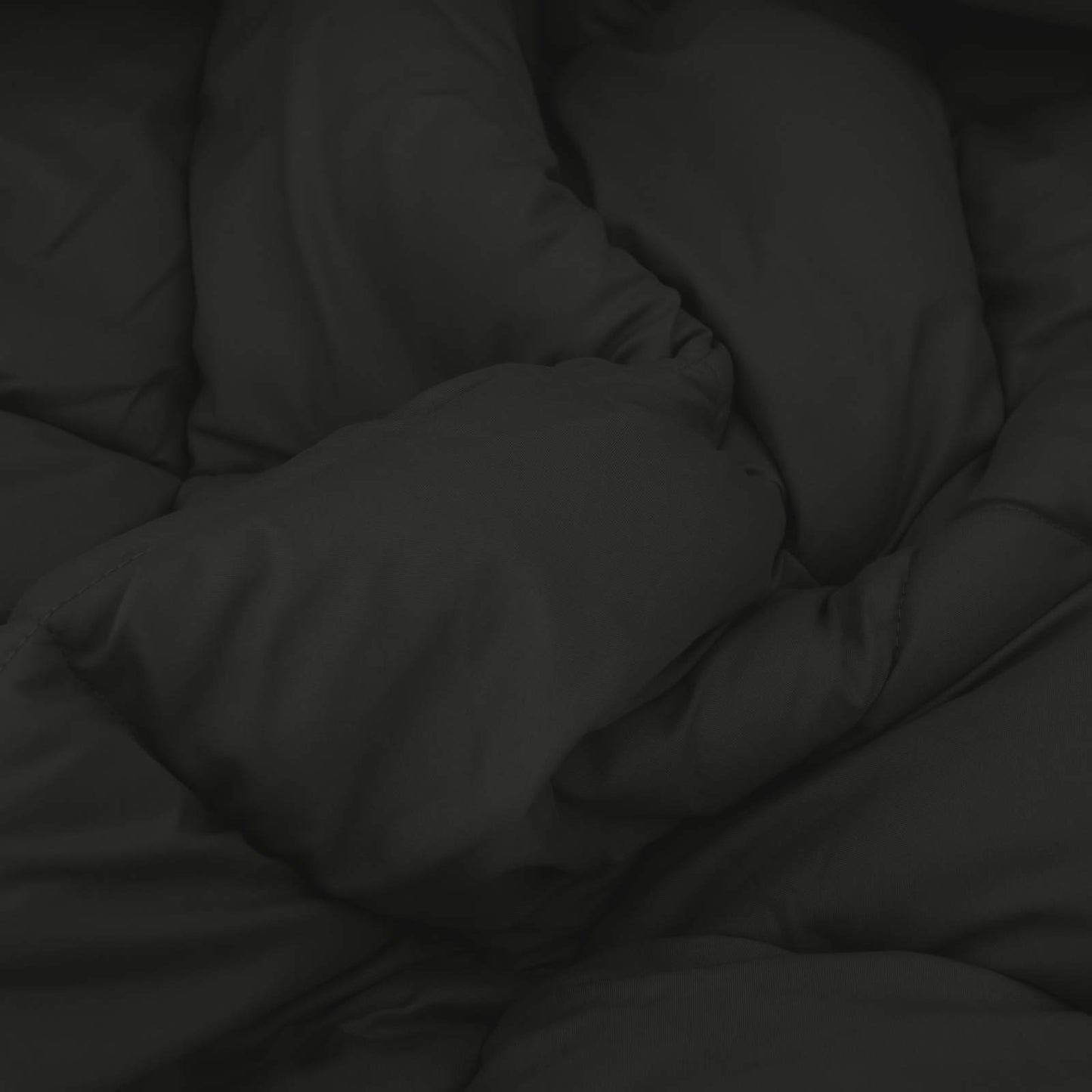 Duvet Estivo Nero e antracite 220 x 240 cm Microfibra