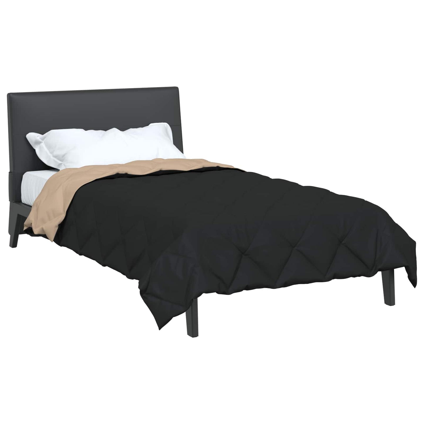 Duvet Estivo 220 x 135 cm Estate 200 gsm Nero e Talpa