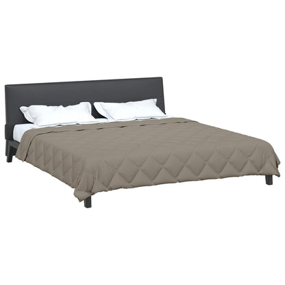 Duvet Estivo Grigio chiaro 220 x 260 cm Microfibra