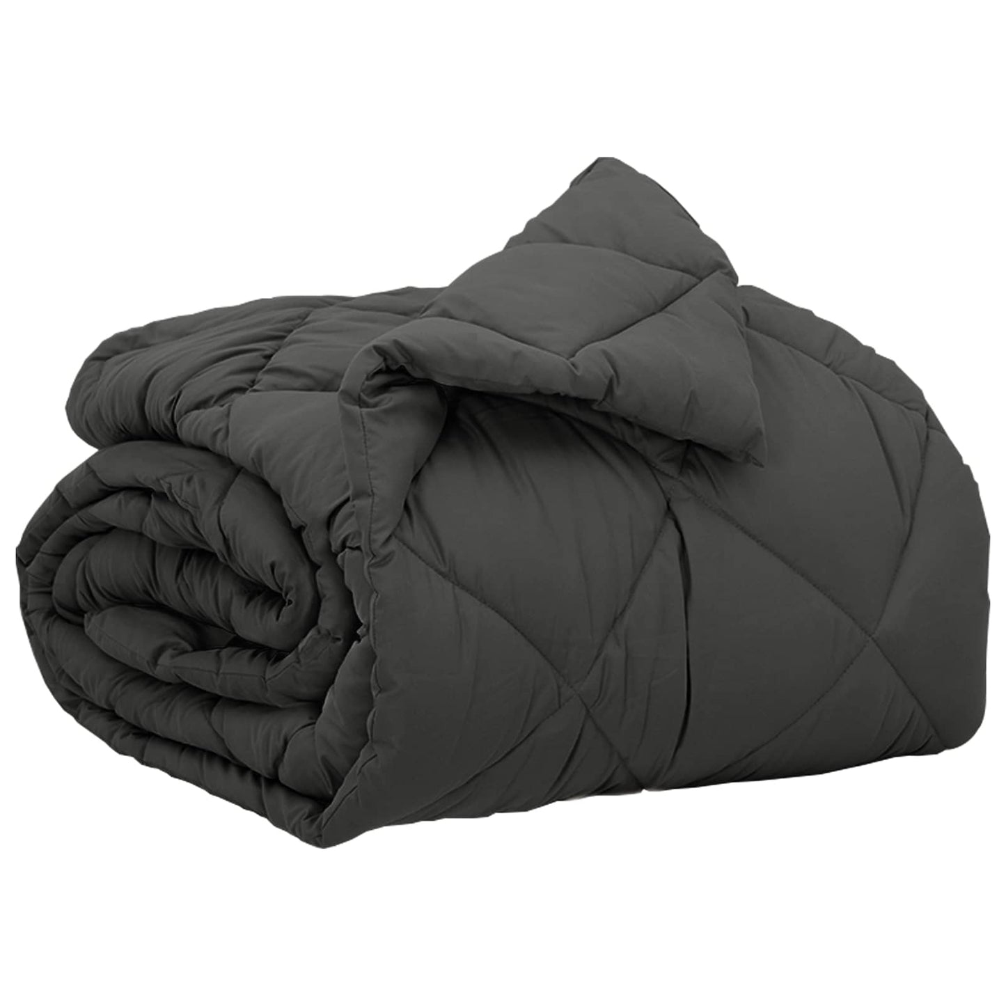 Piumone Completo Annuale Antracite 200 x 155 cm Microfibra