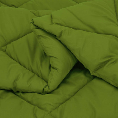 Piumone Completo Annuale Verde 155 x 220 cm Microfibra | homemem39