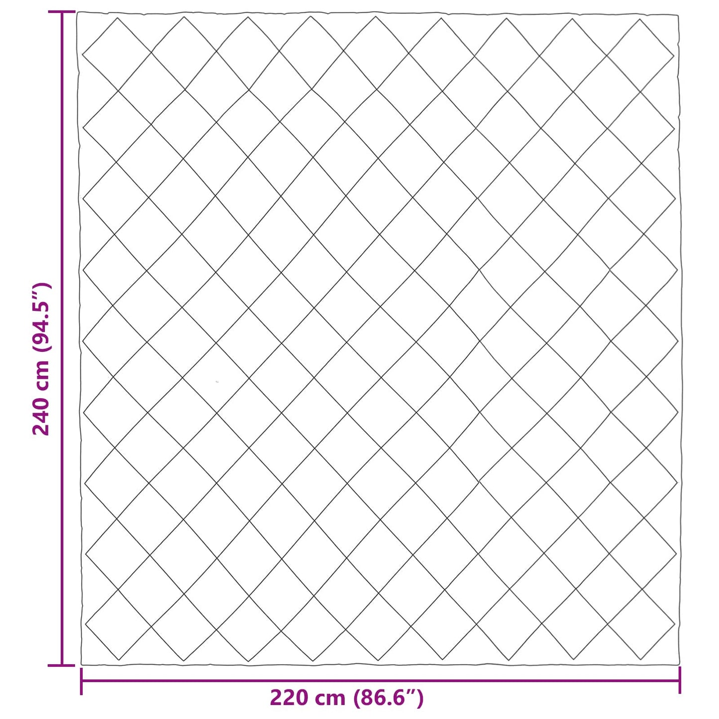 Piumone Completo Annuale Talpa 220 x 240 cm Microfibra