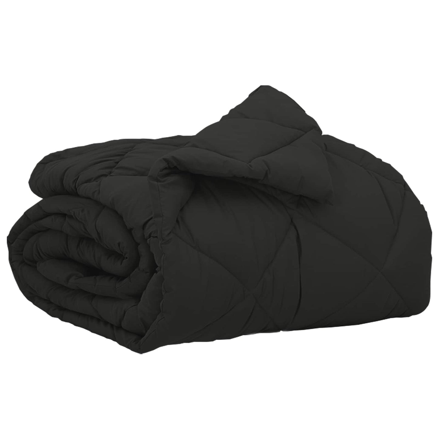 Piumone Completo Annuale Nero 200 x 135 cm Microfibra