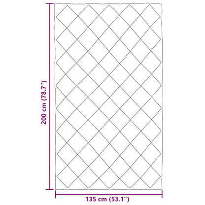 Piumone Completo Annuale Nero 135 x 200 cm Microfibra