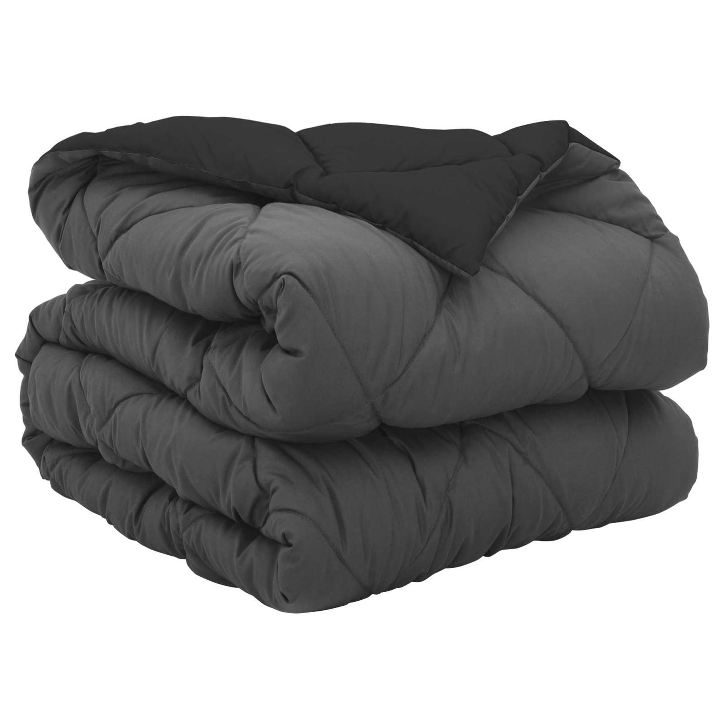 Piumone Completo Annuale Nero e antracite 220 x 140 cm