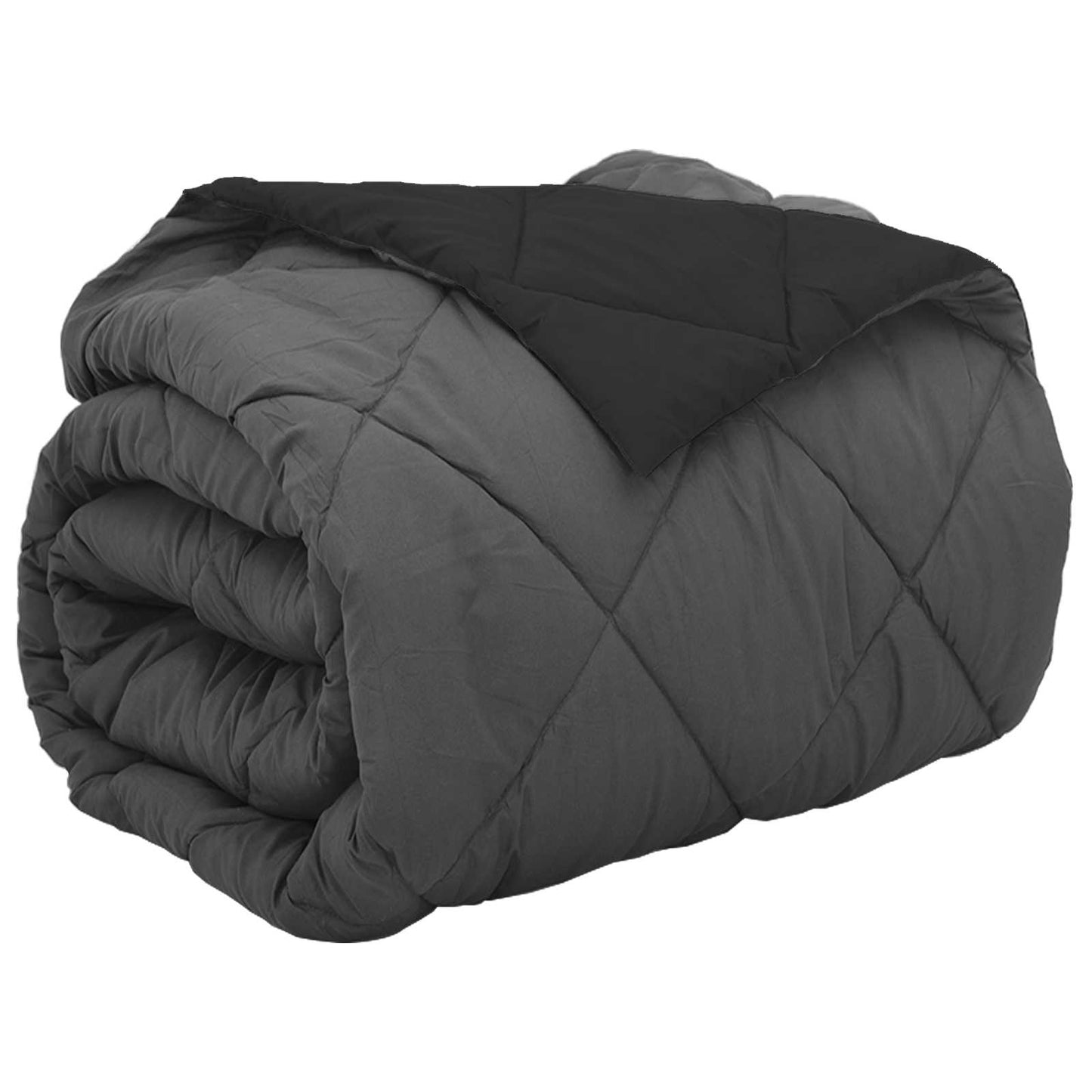 Piumone Completo Annuale Nero e antracite 220 x 240 cm