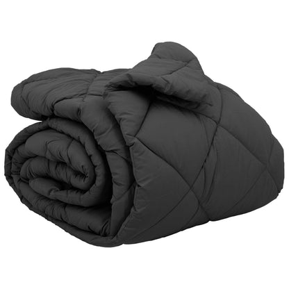 Duvet Invernale Antracite 220 x 240 cm Microfibra | homemem39