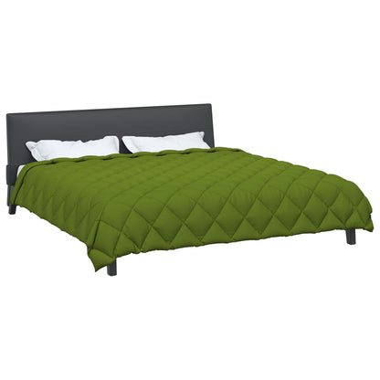 Duvet Invernale Verde 240 x 200 cm Microfibra