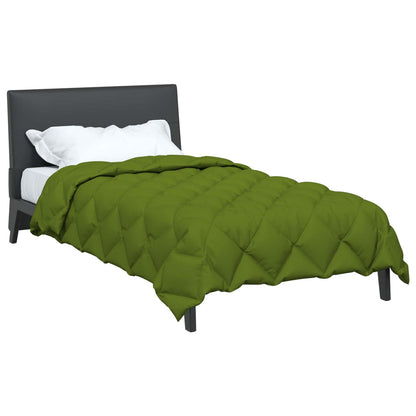 Duvet Invernale Verde 220 x 135 cm Microfibra