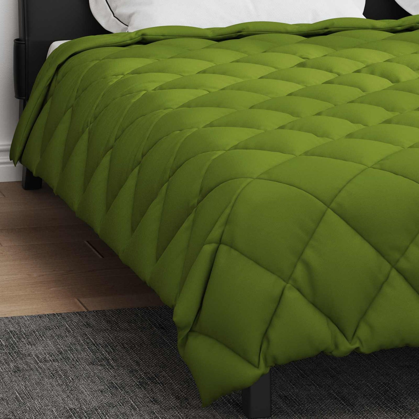 Duvet Invernale Verde 220 x 200 cm Microfibra