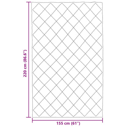 Duvet Invernale 155 x 220 cm 450 gsm Tortora