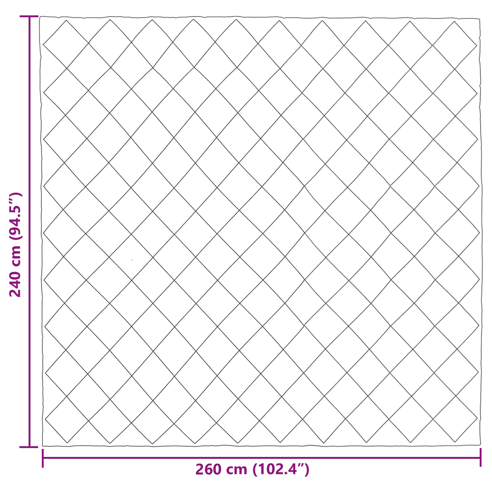Duvet Invernale Talpa 240 x 260 cm Microfibra | homemem39