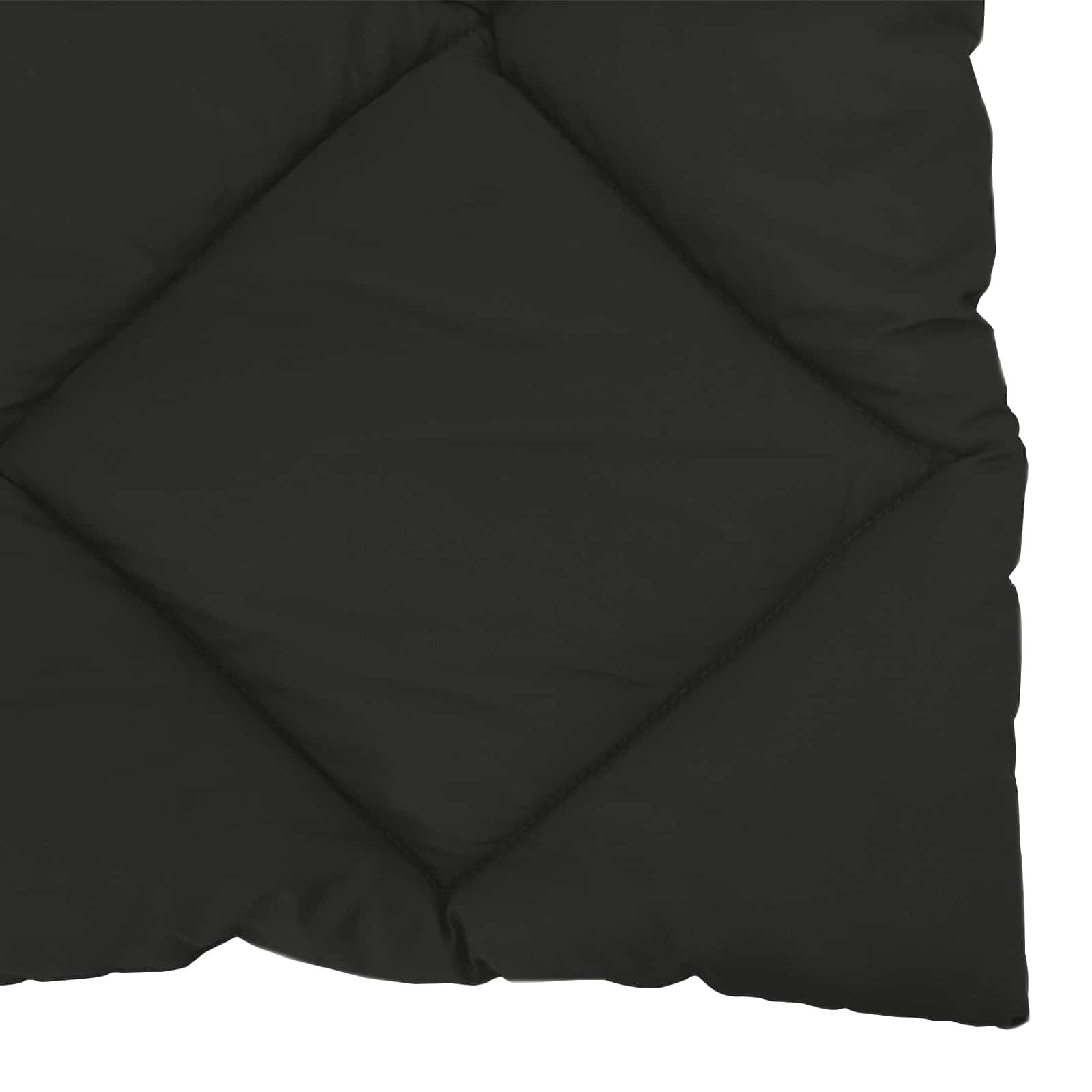 Duvet Invernale Nero 155 x 220 cm Microfibra | homemem39