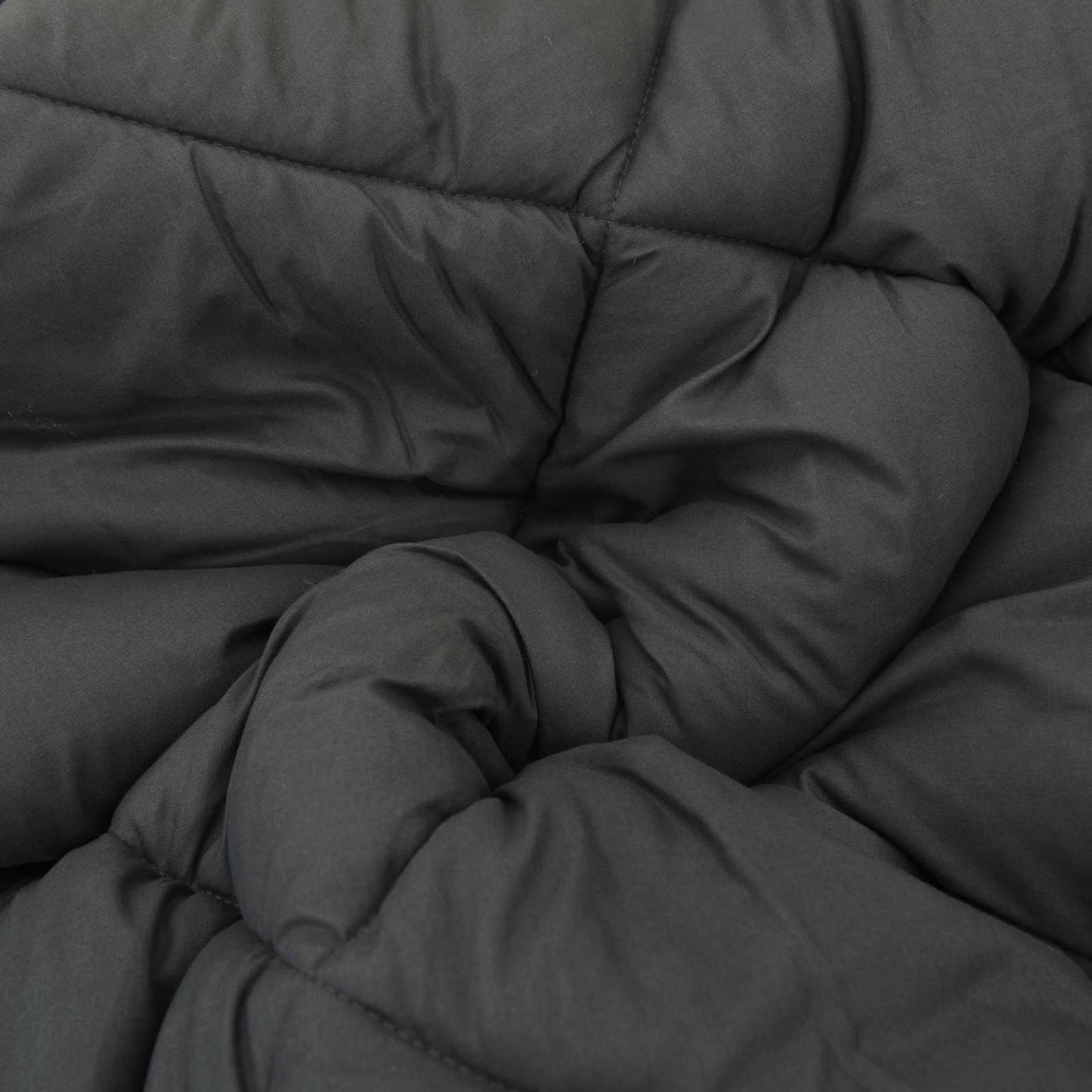 Duvet Invernale 220 x 240 cm 450 gsm Nero e antracite