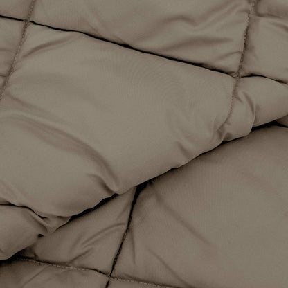 Duvet Invernale Grigio chiaro 200 x 135 cm Microfibra