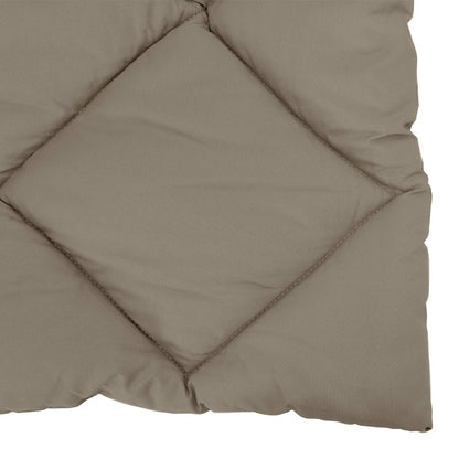 Duvet Invernale Grigio chiaro 200 x 140 cm Microfibra