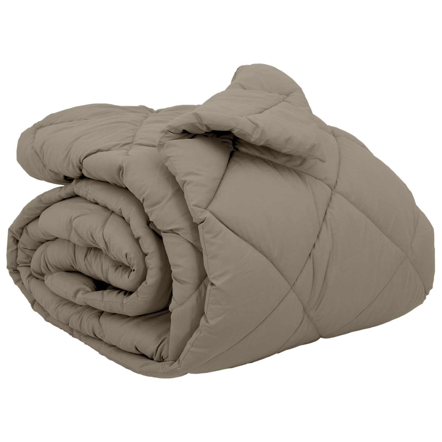 Duvet Invernale Grigio chiaro 200 x 200 cm Microfibra