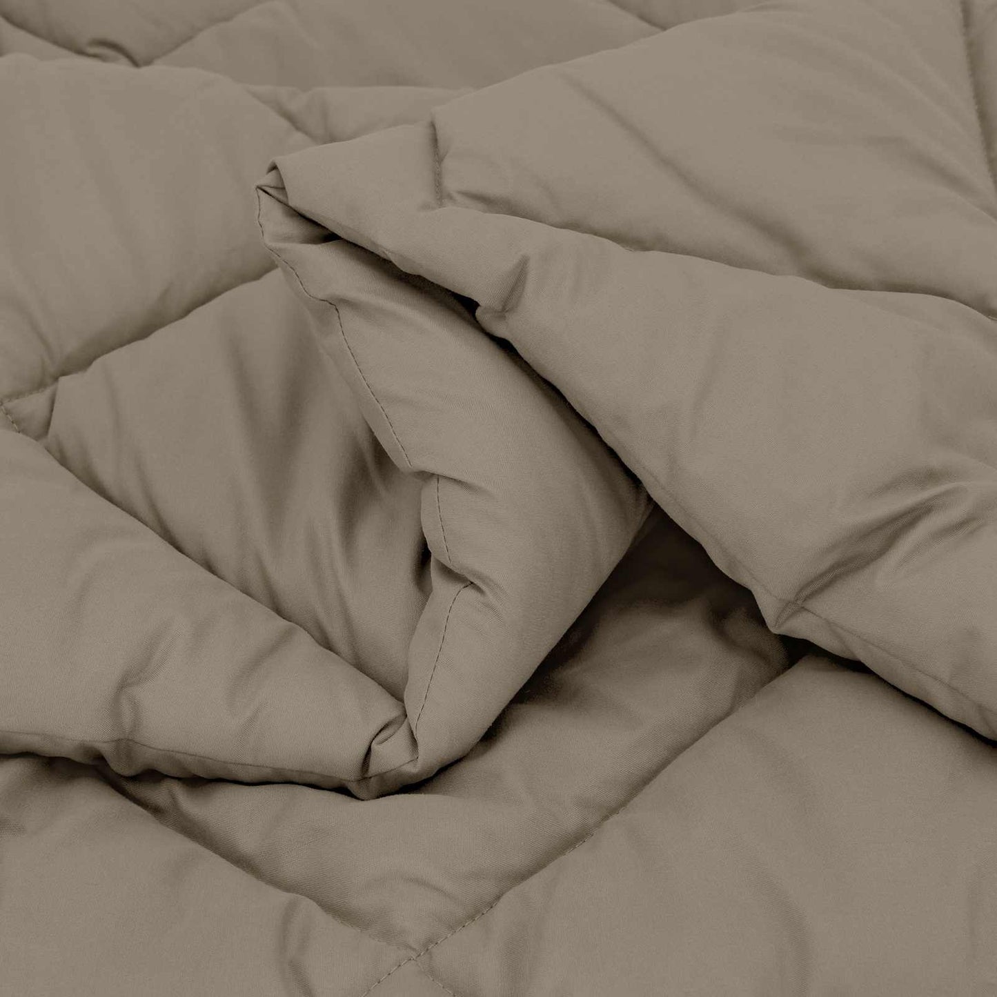 Duvet Invernale Grigio chiaro 220 x 135 cm Microfibra