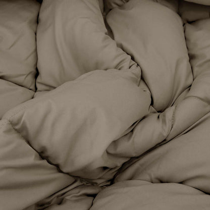 Duvet Invernale Grigio chiaro e Antracite 140 x 220 cm | homemem39