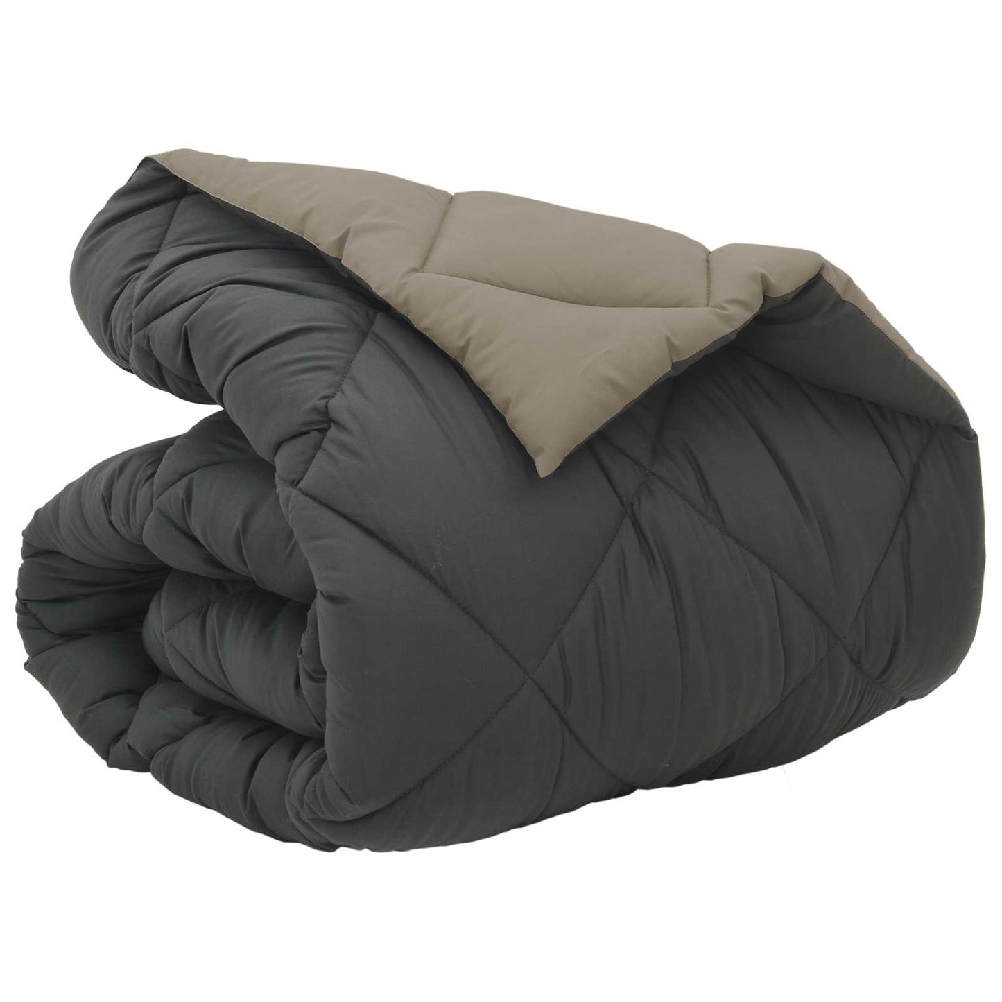 Duvet Invernale Grigio chiaro e Antracite 220 x 155 cm