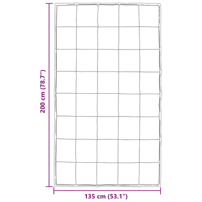 Duvet Estivo Oro 200 x 135 cm Satin e Micropile