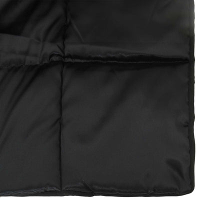 Duvet Estivo Nero 200 x 140 cm Satin e Micropile