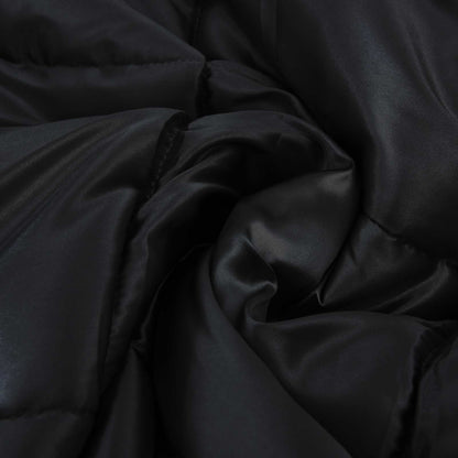 Duvet Estivo Nero 220 x 140 cm Satin e Micropile